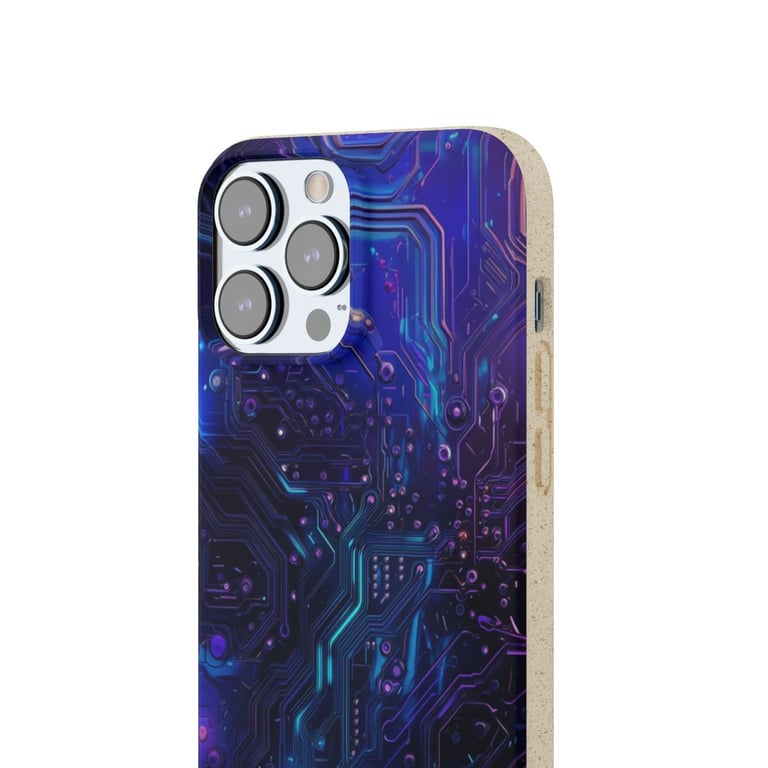 Biodegradable Case - The Symphony of Circuits