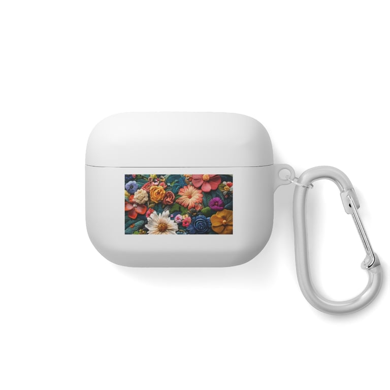 AirPod Case Cover - Floral Symphony in Threads