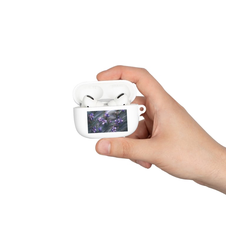 AirPod Case Cover - Ethereal Blooms in Motion