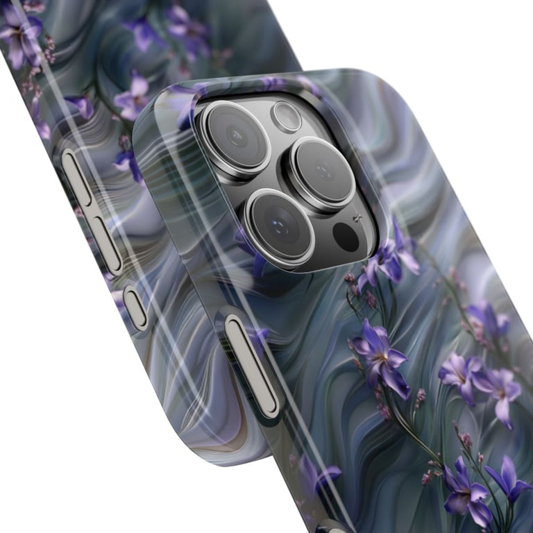 Snap Case - Ethereal Blooms in Motion