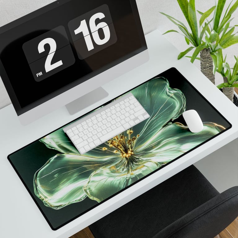 Desk Mat - The Glass Blossom