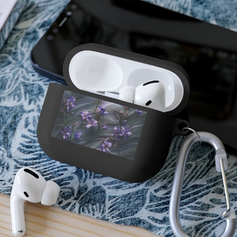 AirPod Case Cover - Ethereal Blooms in Motion