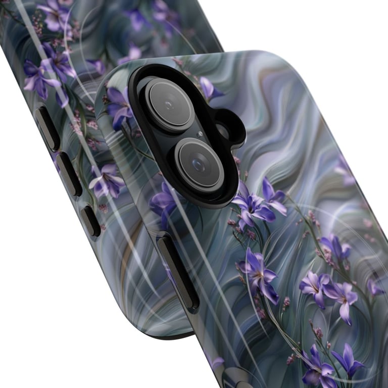 Tough Magnetic Case - Ethereal Blooms in Motion