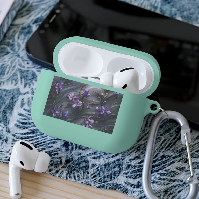 AirPod Case Cover - Ethereal Blooms in Motion