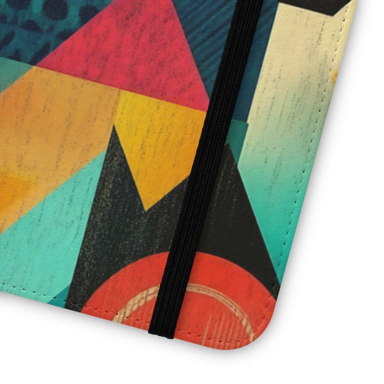 Flip Cases - Bold Geometric Symphony