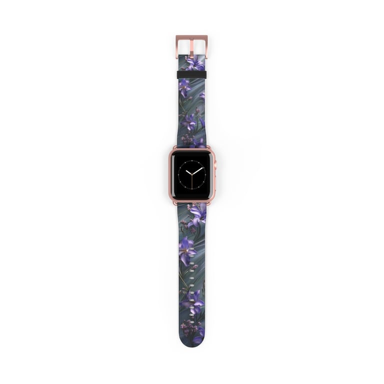 Watch Band - Ethereal Blooms in Motion