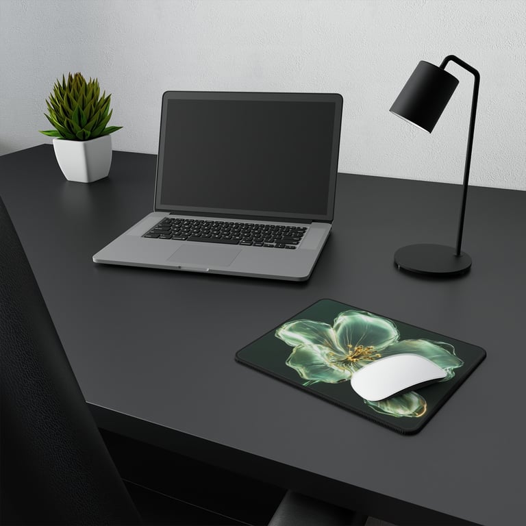 Non-Slip Gaming Mouse Pad - The Glass Blossom