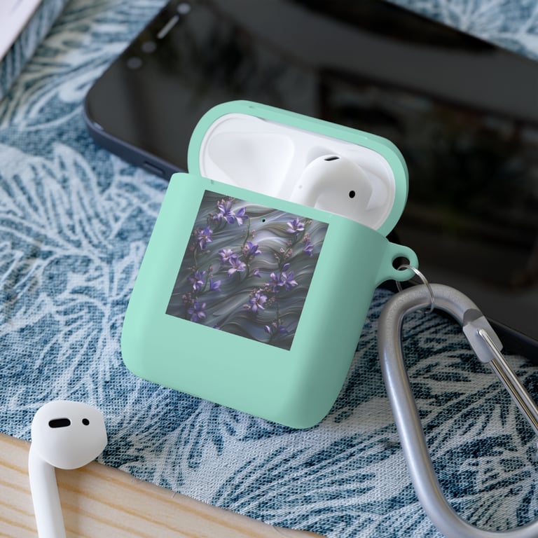 AirPod Case Cover - Ethereal Blooms in Motion