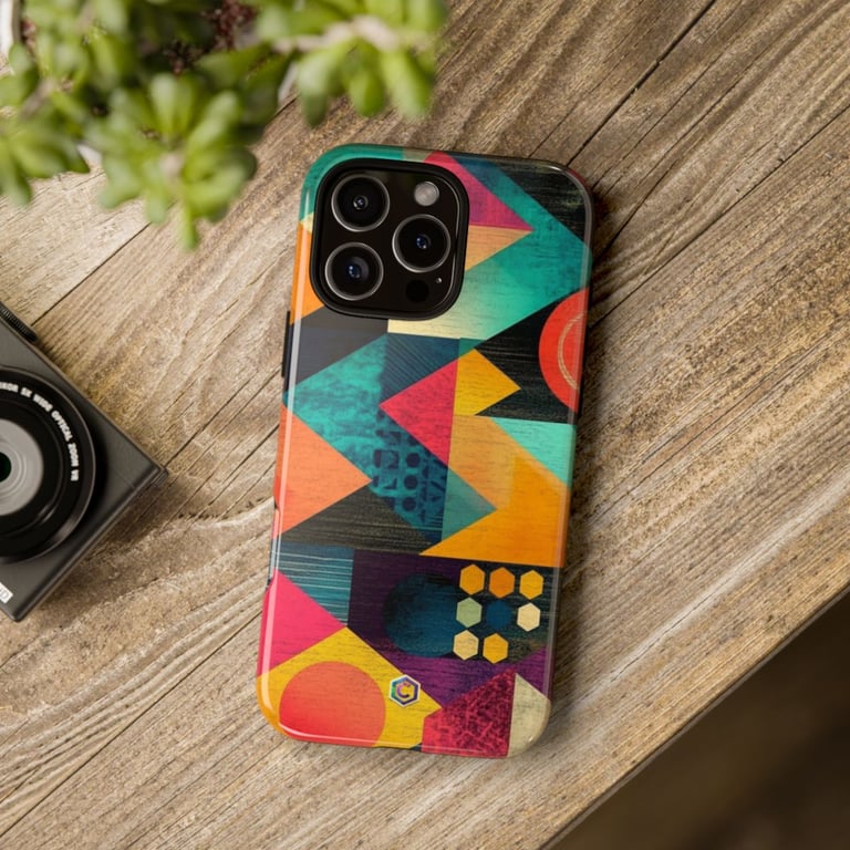 Tough Cases - Bold Geometric Symphony