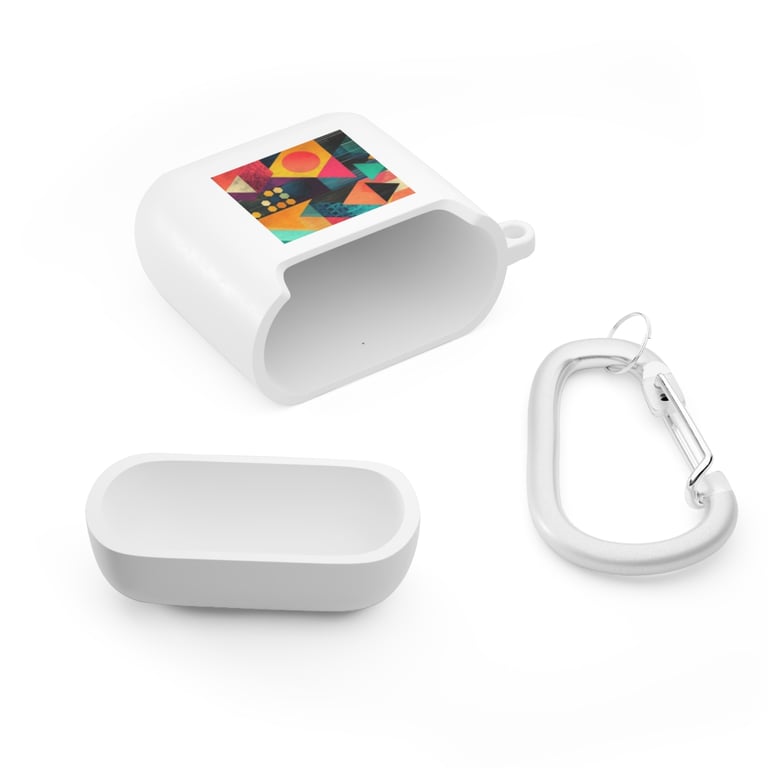 AirPod Case Cover - Bold Geometric Symphony