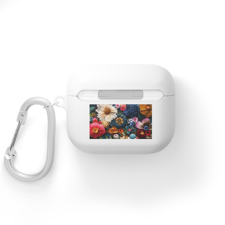 AirPod Case Cover - Floral Symphony in Threads