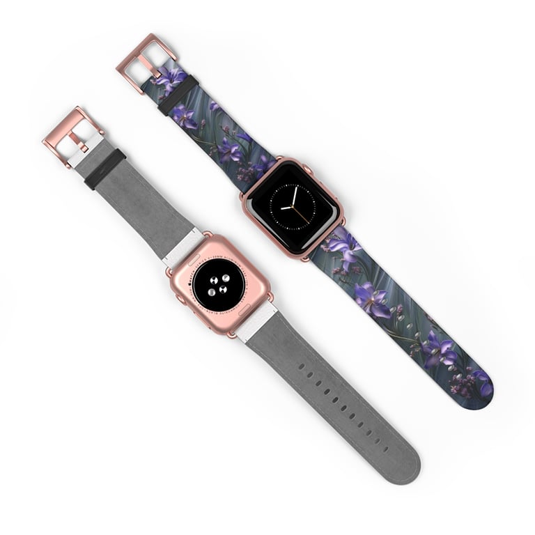 Watch Band - Ethereal Blooms in Motion