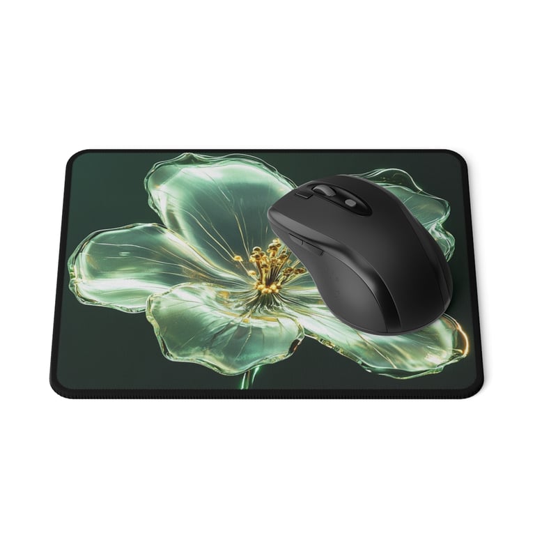 Non-Slip Gaming Mouse Pad - The Glass Blossom