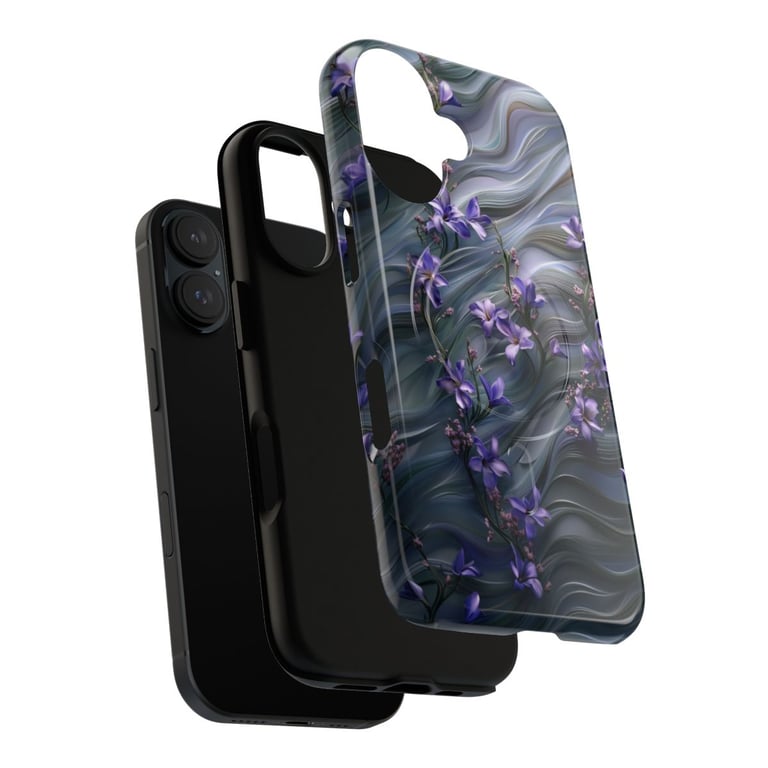 Tough Magnetic Case - Ethereal Blooms in Motion