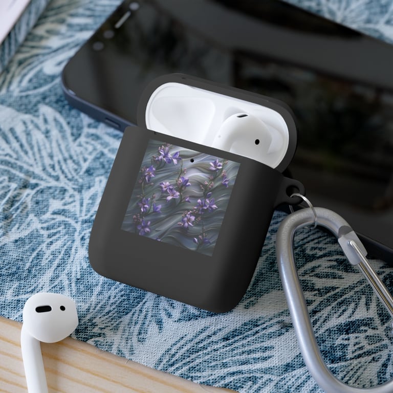 AirPod Case Cover - Ethereal Blooms in Motion