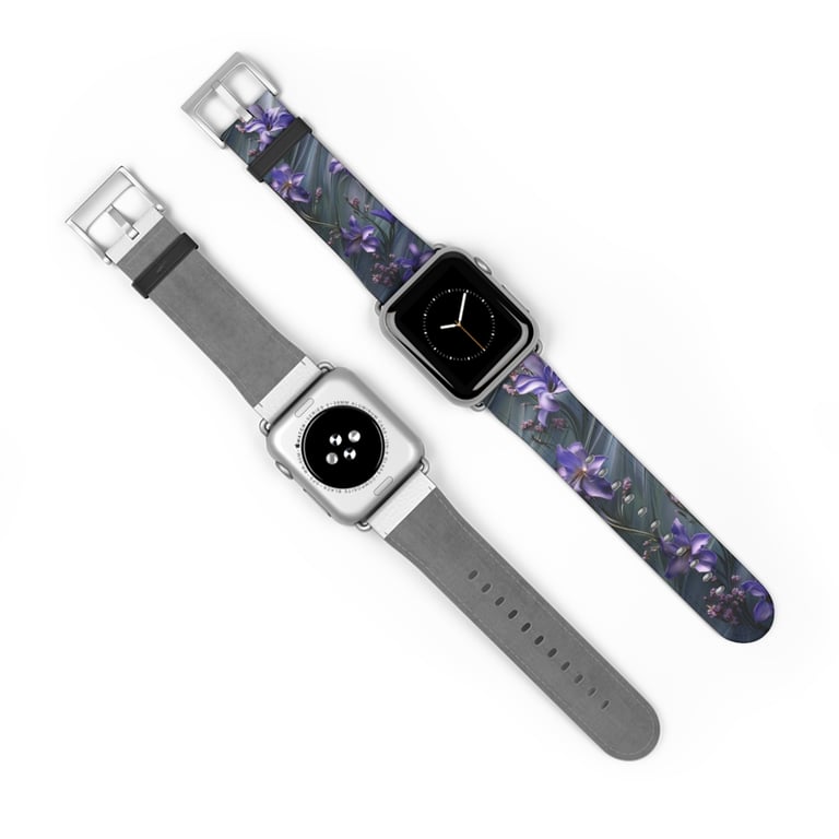 Watch Band - Ethereal Blooms in Motion