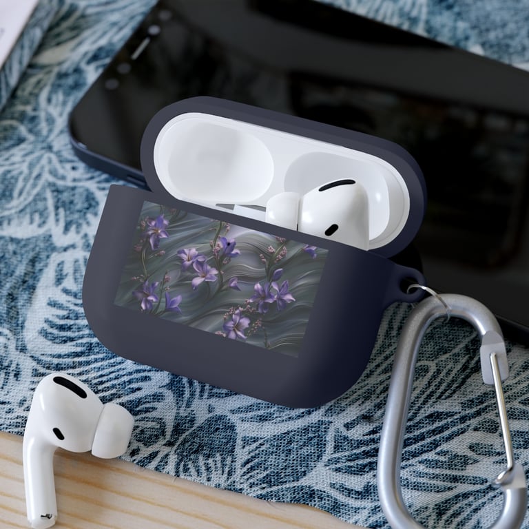 AirPod Case Cover - Ethereal Blooms in Motion