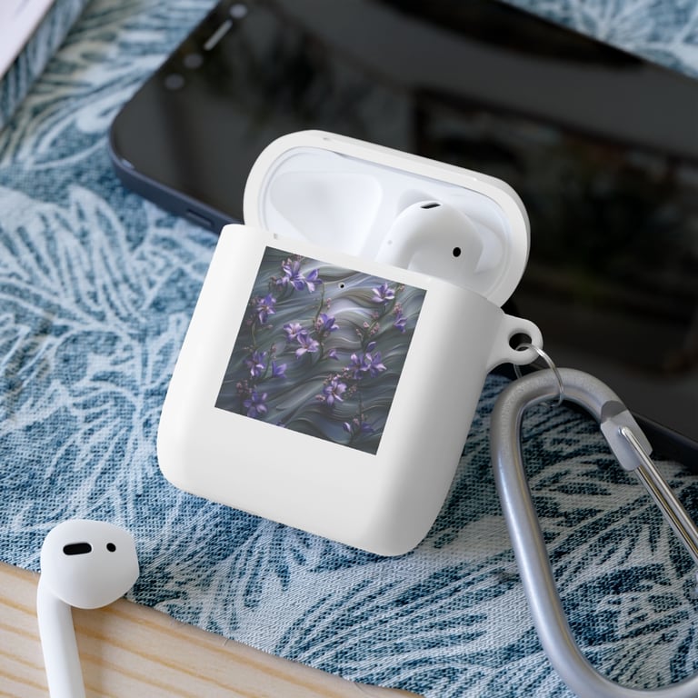 AirPod Case Cover - Ethereal Blooms in Motion