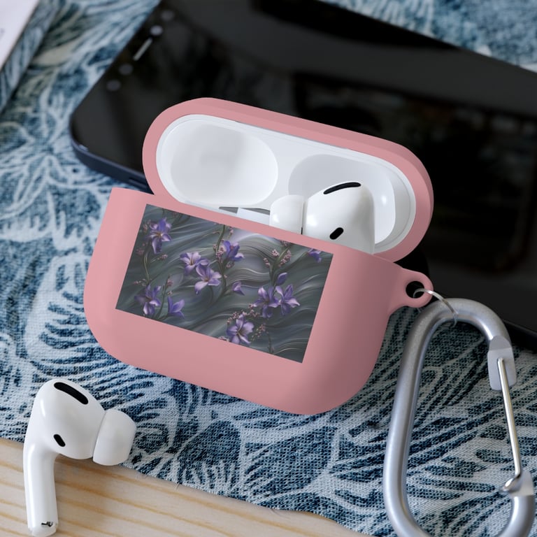 AirPod Case Cover - Ethereal Blooms in Motion