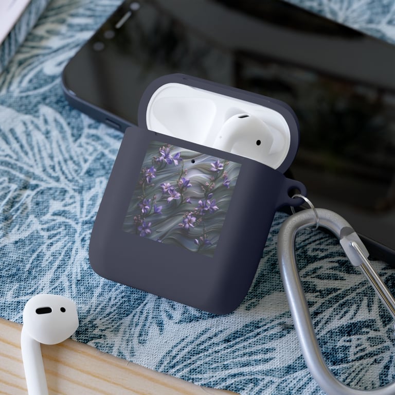 AirPod Case Cover - Ethereal Blooms in Motion