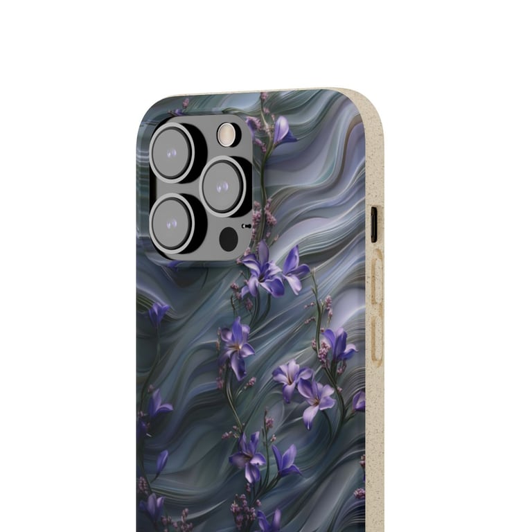 Biodegradable Case - Ethereal Blooms in Motion