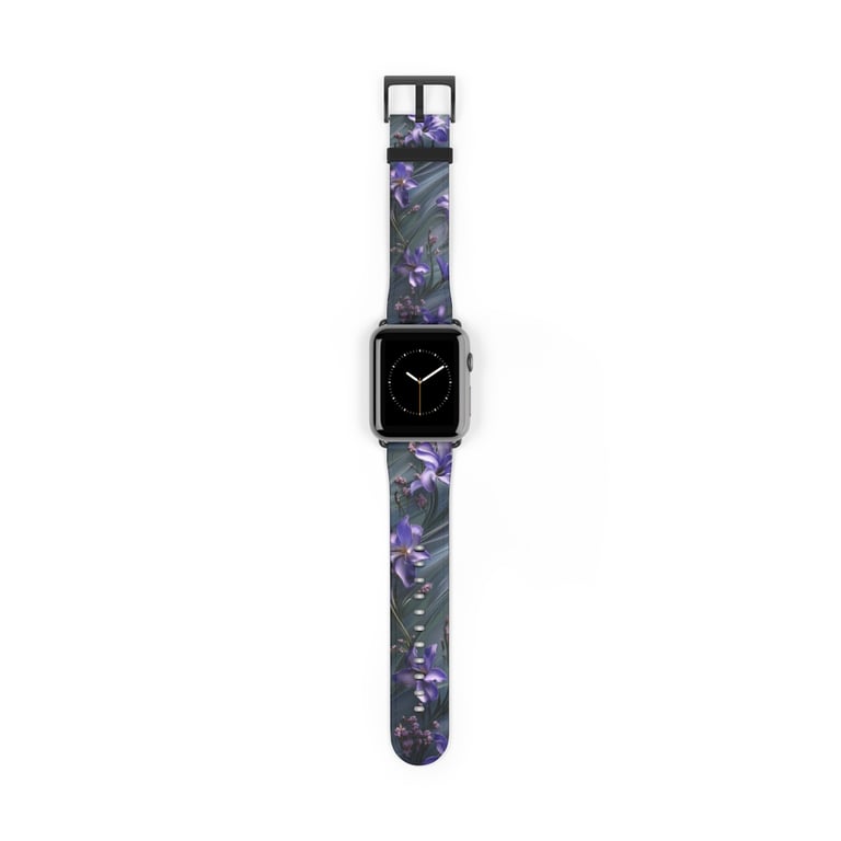 Watch Band - Ethereal Blooms in Motion