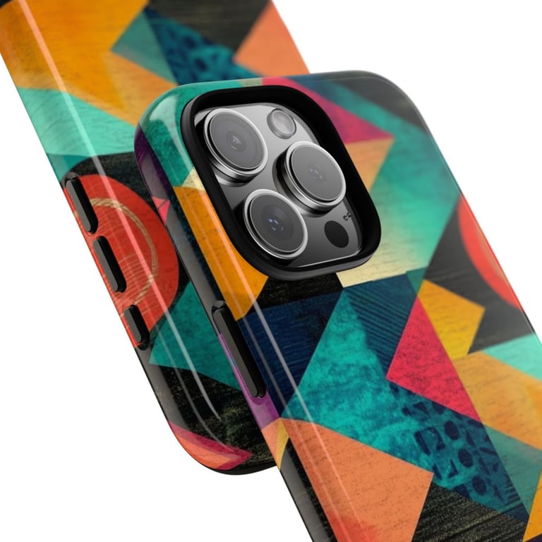 Tough Cases - Bold Geometric Symphony