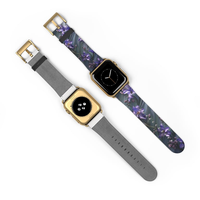 Watch Band - Ethereal Blooms in Motion