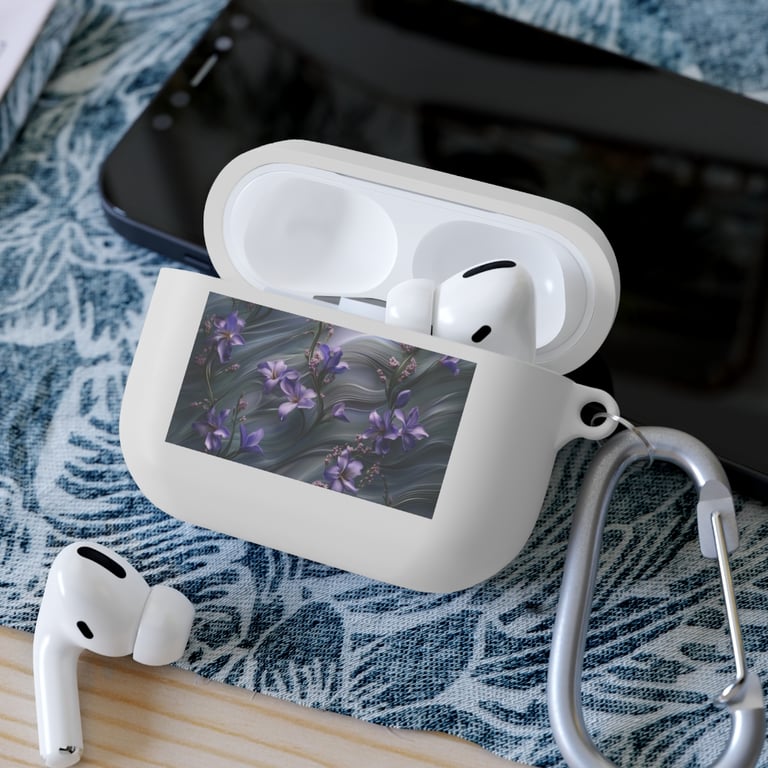AirPod Case Cover - Ethereal Blooms in Motion