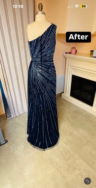 Bridesmaid Dress · Hemming