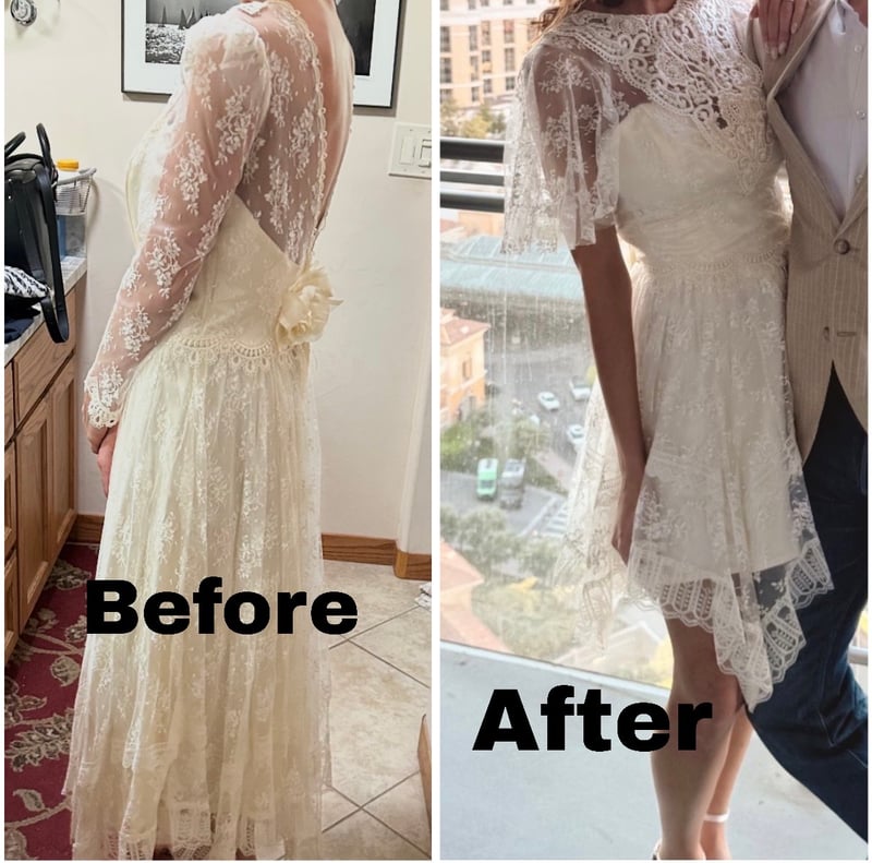 Wedding Dress · Hemming
