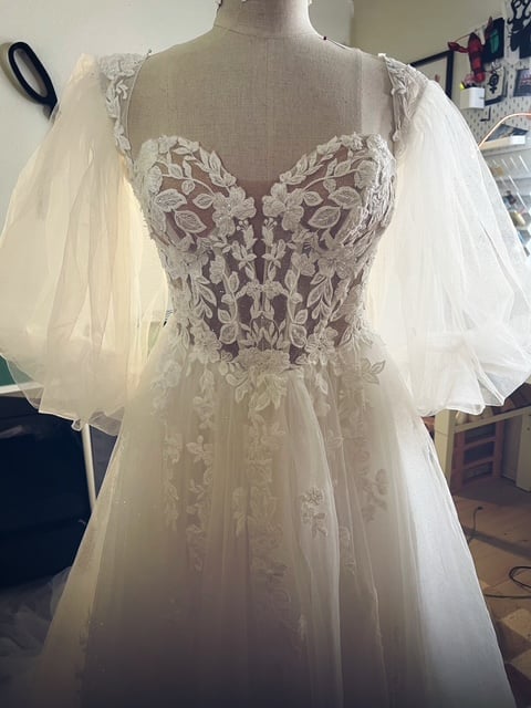 Wedding Dress · Hemming