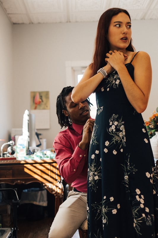 Wedding Dress · Hemming