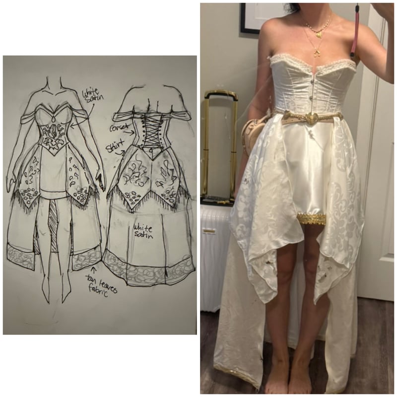 Bridesmaid Dress · Hemming