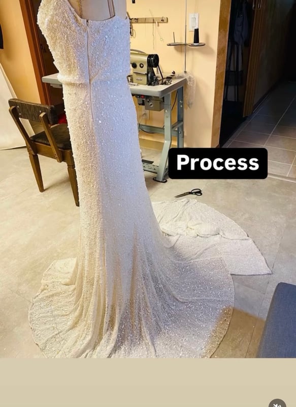 Bridesmaid Dress · Hemming