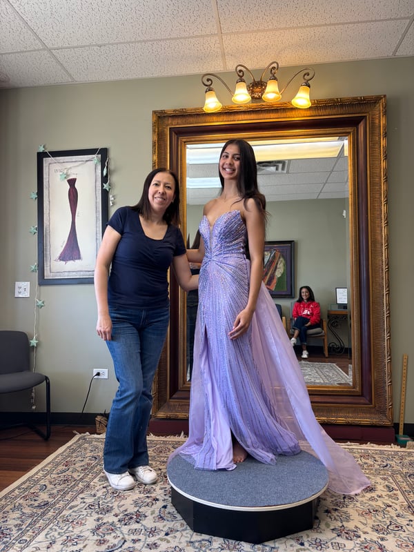 Bridesmaid Dress · Hemming