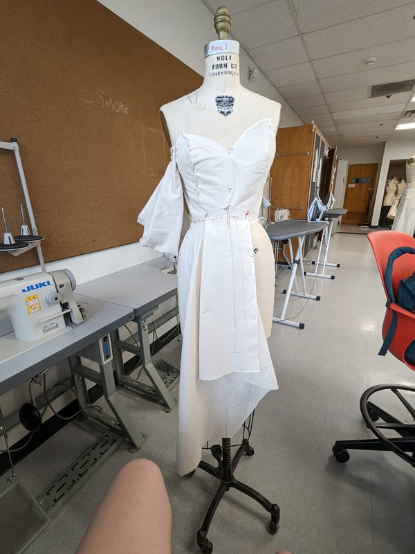 Bridesmaid Dress · Hemming