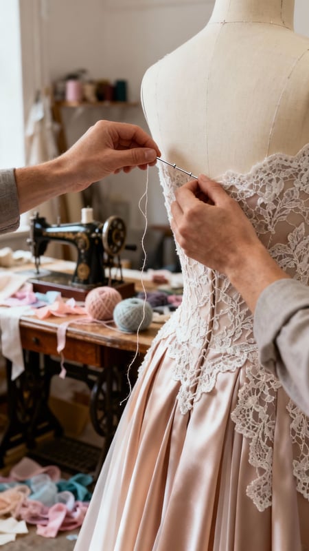 Wedding Dress · Hemming