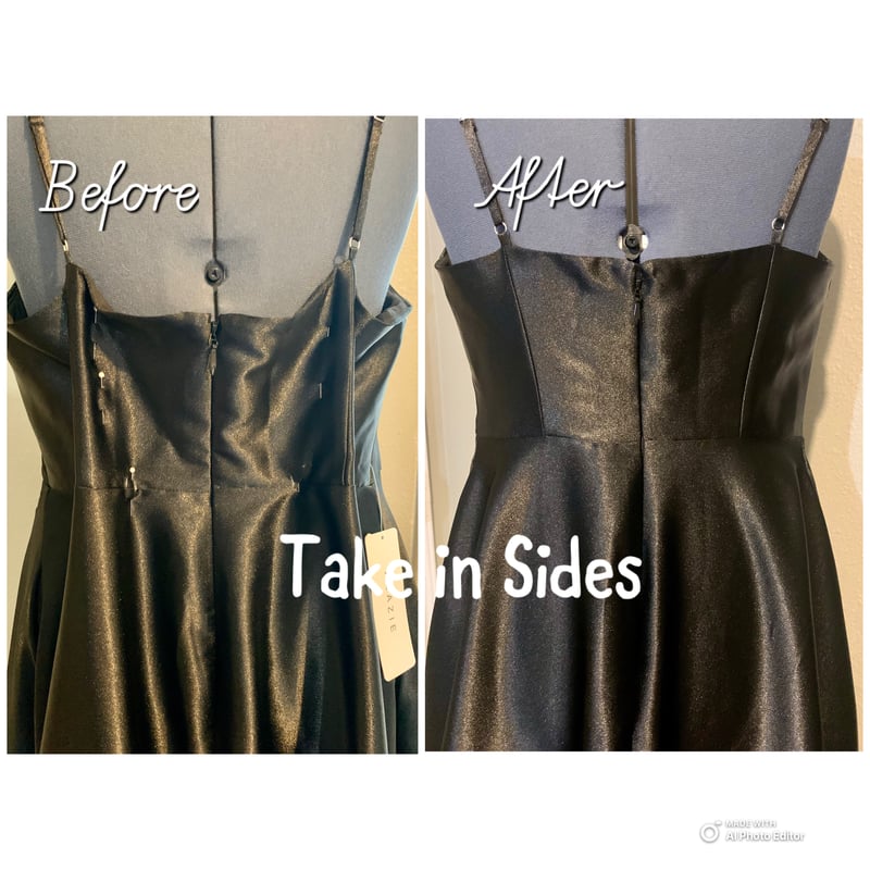 Mother of the Bride or Groom Dress · Hemming