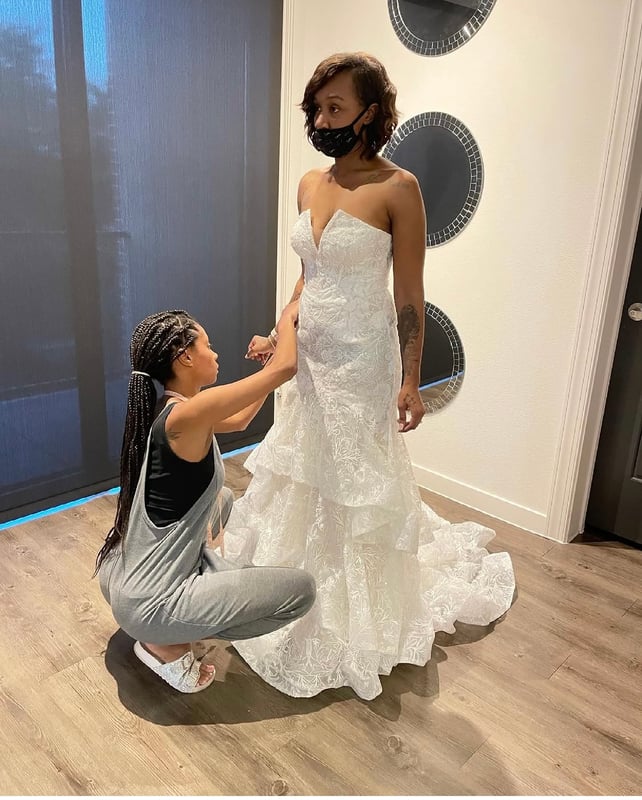 Wedding Dress · Tapering / Taking In