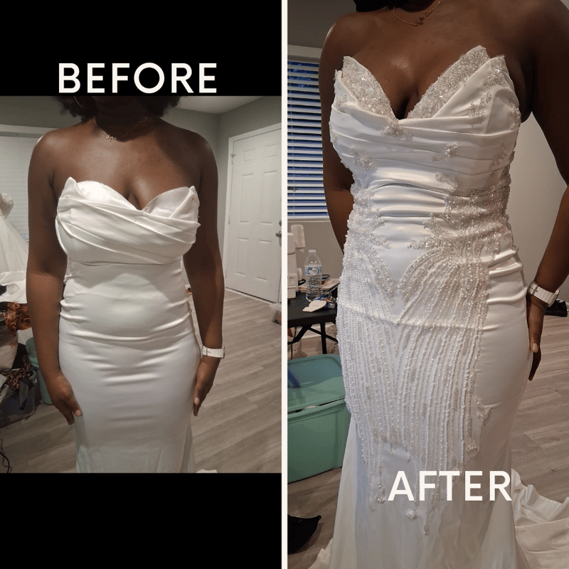 Wedding Dress · Hemming