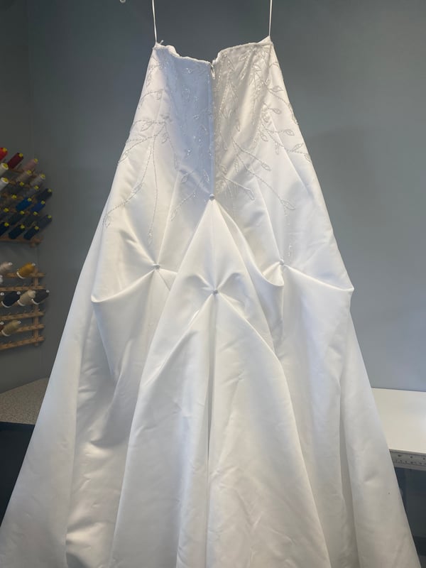 Bridesmaid Dress · Hemming