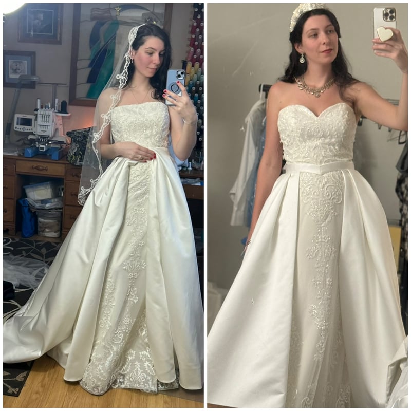 Bridesmaid Dress · Hemming