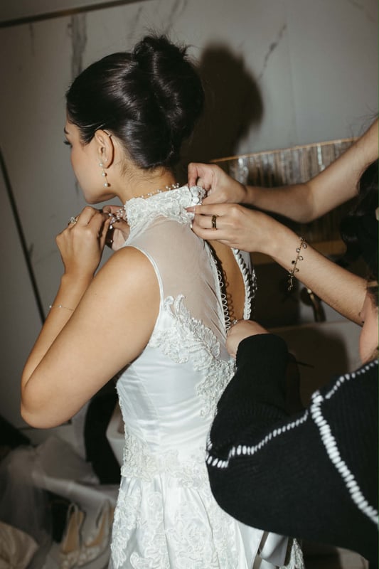 Wedding Dress · Hemming