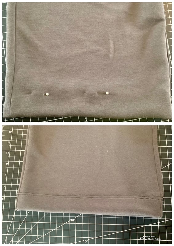 Mother of the Bride or Groom Dress · Hemming