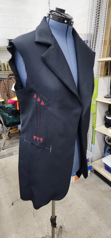 Tuxedo Jacket · Hemming