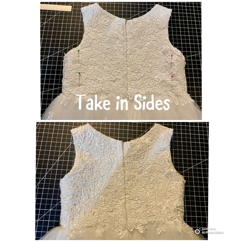Mother of the Bride or Groom Dress · Hemming