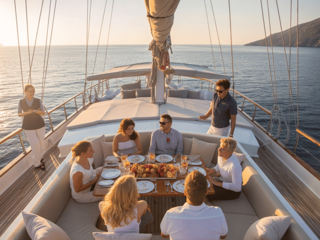 Crewed vs Bareboat Yacht Charter comparison