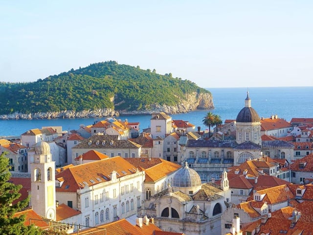 A view of Dubrovnik