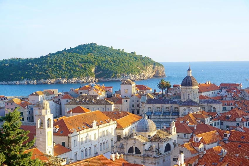 A detailed view of Dubrovnik